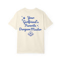 Your Girlfriend's Favorite Dungeon Master T-shirt | D20 dice design