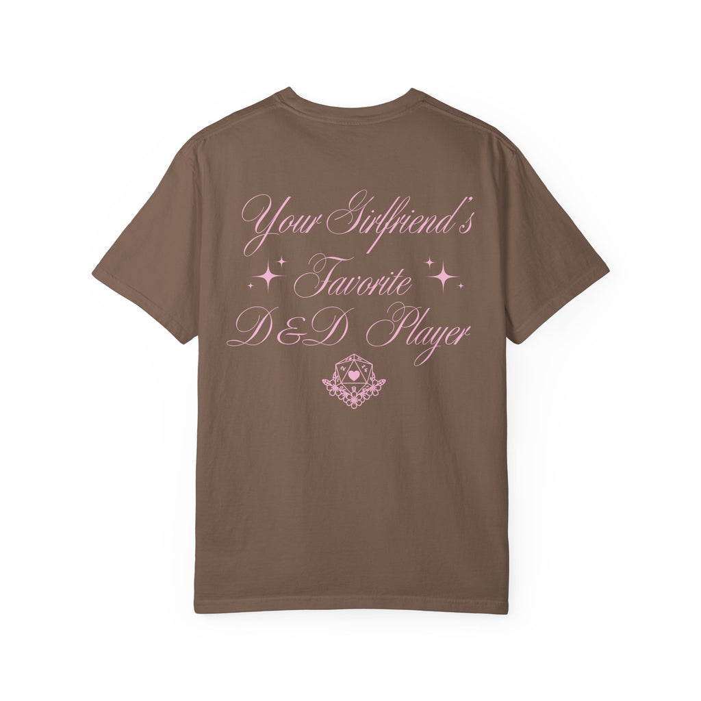 D n' Diva/Your Girlfriend's Favorite D&D Player T-Shirt