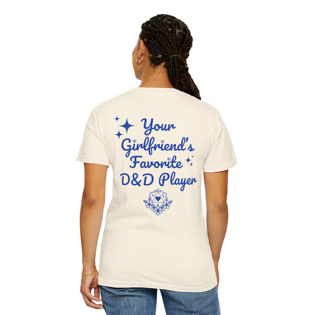 D n' Diva | Your Girlfriend's Favorite D&D Player T-shirt | D20 dice design