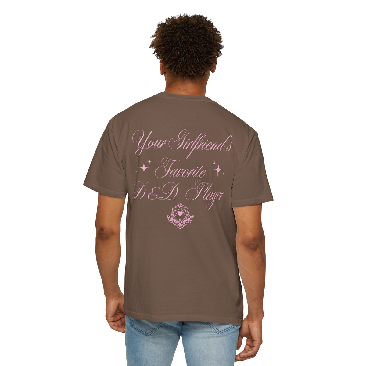 D n' Diva/Your Girlfriend's Favorite D&D Player T-Shirt